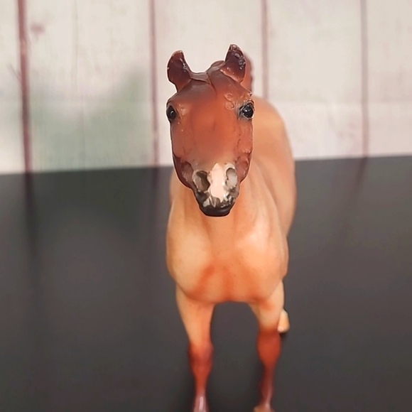 Breyer Arabian Matte Red Roan Champion is Born Horse Figurine Collectible Toy - Picture 6 of 17